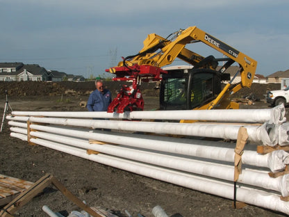 Ez Spot UR Attachment Double Pole Claw | Model EZ-0008 | Jaw Opening 14" | 20–30 GPM | 3–5 Tons | For Skid Steer, Compact Track Loaders, Wheel Loaders, Excavators, Mini Excavators, Telehandlers & Backhoes