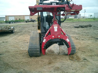 Ez Spot UR Attachment 3 Finger Rock & Tree Hand | Model EZ-0010 | 20–30 GPM | 3–5 Tons | For Skid Steer, Compact Track Loaders, Wheel Loaders, Excavators, Mini Excavators, Telehandlers & Backhoes