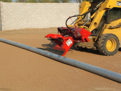 Ez Spot Ur Attachment Heavy Duty Pole Setter | Model EZ-HD08 | Jaw Opening 21" | 20–30 GPM | 3–5 Tons | For Skid Steer, Compact Track Loaders, Wheel Loaders, Excavators, Mini Excavators, Telehandlers & Backhoes