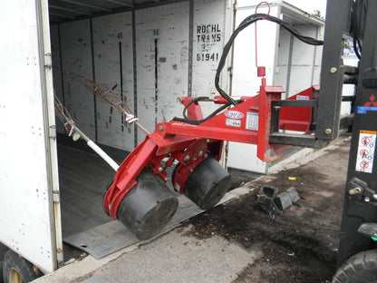 EZ Spot UR Attachment Double Pot Tool | Model EZ-2002 | Jaw Opening 24.5" | 20–30 GPM | For Skid Steer & Forklift