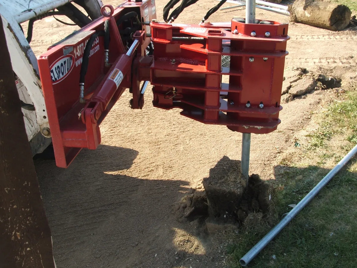 EZ Spot UR Attachment Double Cylinder Rotating Base | Model EZ-001D | 20–30 GPM | 3–5 Ton | For Skid Steer, Compact Track Loaders, Wheel Loaders, Excavators, Mini Excavators, Telehandlers & Backhoes