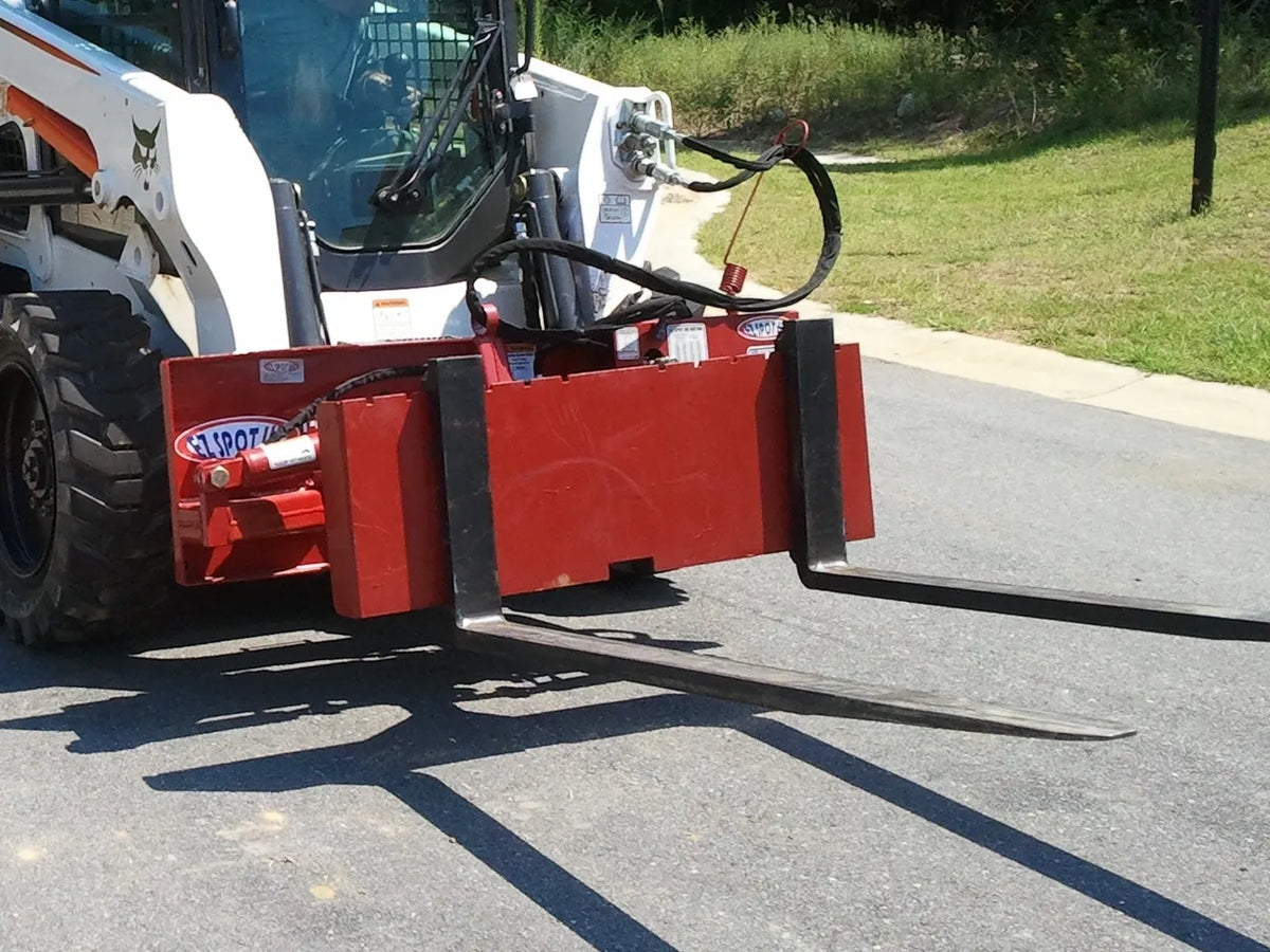 EZ Spot UR Attachment Double Cylinder Rotating Base | Model EZ-001D | 20–30 GPM | 3–5 Ton | For Skid Steer, Compact Track Loaders, Wheel Loaders, Excavators, Mini Excavators, Telehandlers & Backhoes