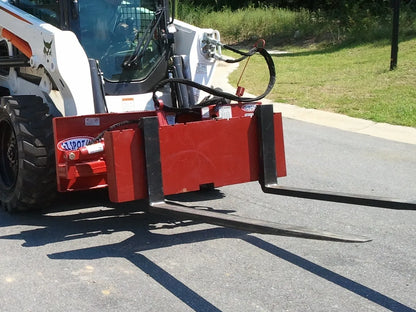 EZ Spot UR Attachment Double Cylinder Rotating Base | Model EZ-001D | 20–30 GPM | 3–5 Ton | For Skid Steer, Compact Track Loaders, Wheel Loaders, Excavators, Mini Excavators, Telehandlers & Backhoes
