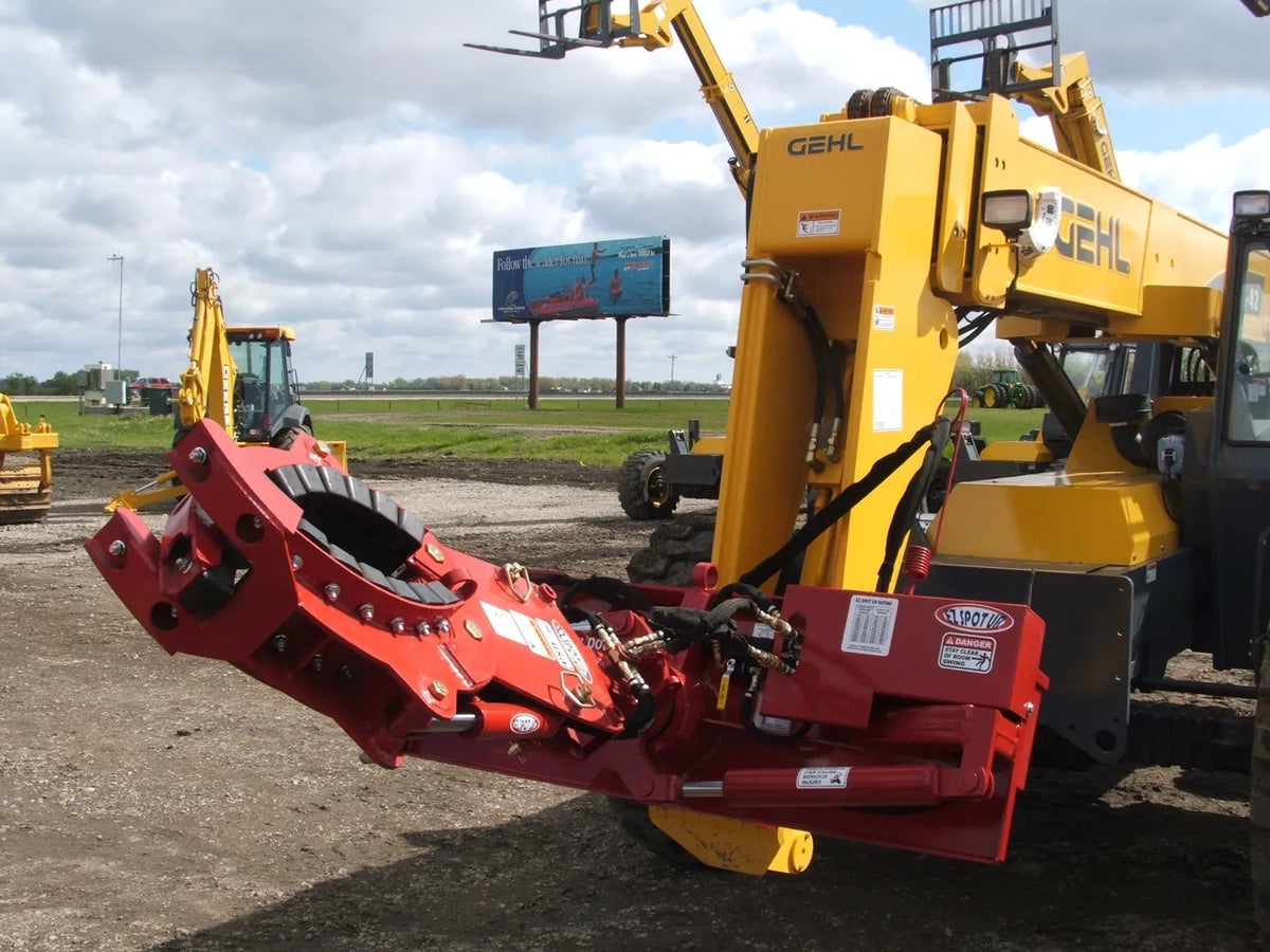 Ez Spot UR Attachment 3 Finger Rock & Tree Hand | Model EZ-0010 | 20–30 GPM | 3–5 Tons | For Skid Steer, Compact Track Loaders, Wheel Loaders, Excavators, Mini Excavators, Telehandlers & Backhoes