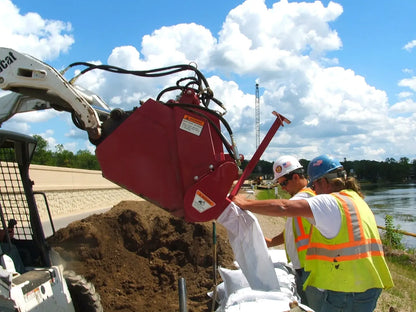 EZ Spot UR Attachment Speed Bagger | Model EZ-0013 | 20–30 GPM | 3–5 Ton | For Skid Steer, Compact Track Loaders, Wheel Loaders, Excavators, Mini Excavators, Telehandlers & Backhoes