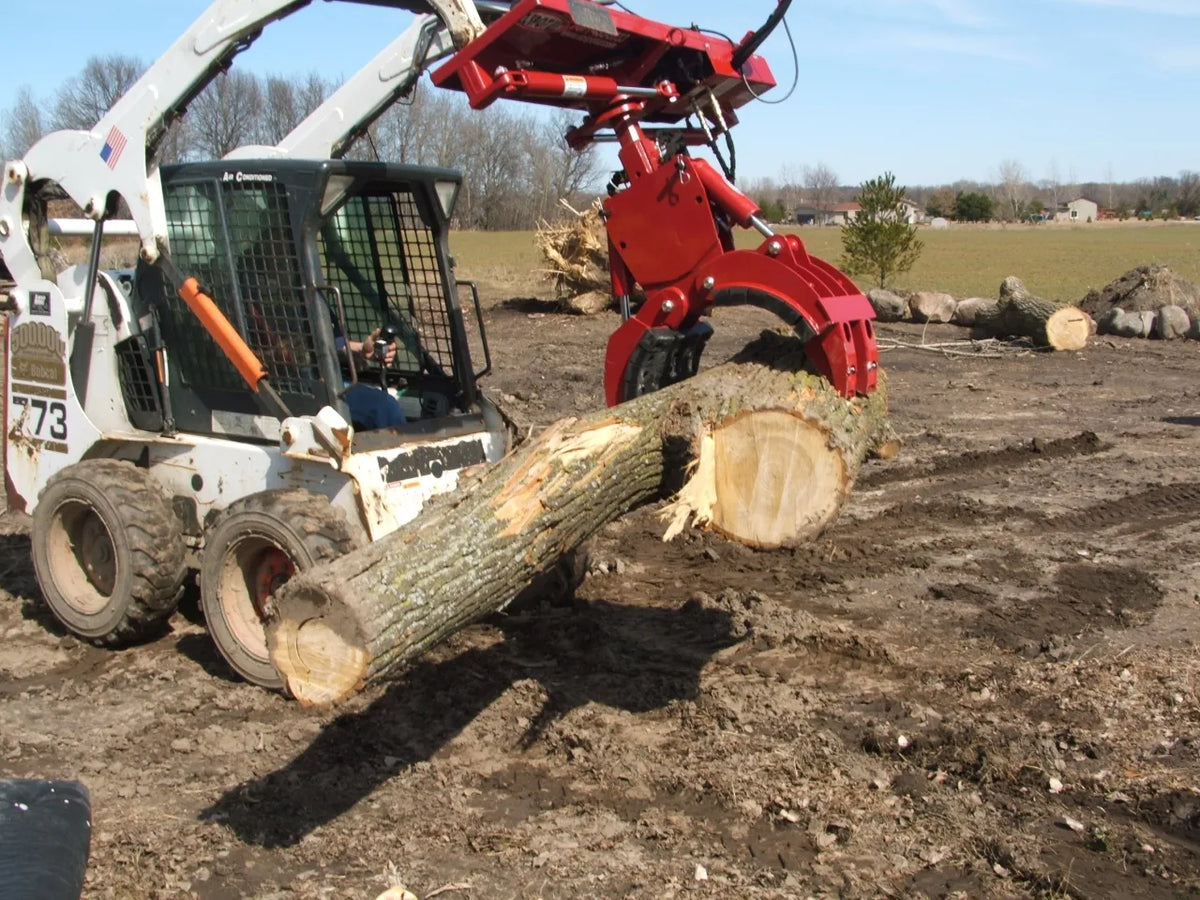 Ez Spot Ur Attachment 5 Finger Rock & Tree Hand | Model EZ-2010 | 42" Opening | 20–30 GPM | 3–5 Ton | For Skid Steer, Compact Track Loaders, Wheel Loaders, Excavators, Mini Excavators, Telehandlers & Backhoes