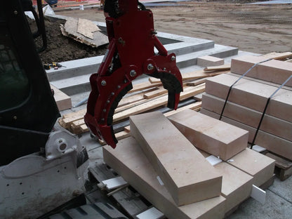 Ez Spot UR Attachment 3 Finger Rock & Tree Hand | Model EZ-0010 | 20–30 GPM | 3–5 Tons | For Skid Steer, Compact Track Loaders, Wheel Loaders, Excavators, Mini Excavators, Telehandlers & Backhoes