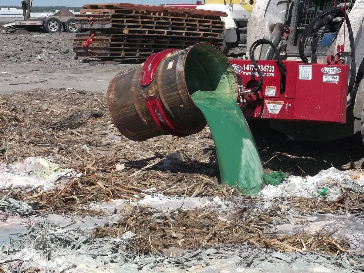 EZ Spot UR Attachment Barrel Handler | Model EZ-0002 | Jaw Opening 21"–39.5" | 20–30 GPM | 3–5 Ton | For Skid Steer, Compact Track Loaders, Wheel Loaders, Excavators, Mini Excavators, Telehandlers & Backhoes