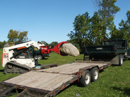 Ez Spot UR Attachment 3 Finger Rock & Tree Hand | Model EZ-0010 | 20–30 GPM | 3–5 Tons | For Skid Steer, Compact Track Loaders, Wheel Loaders, Excavators, Mini Excavators, Telehandlers & Backhoes