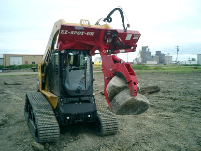Ez Spot UR Attachment 3 Finger Rock & Tree Hand | Model EZ-0010 | 20–30 GPM | 3–5 Tons | For Skid Steer, Compact Track Loaders, Wheel Loaders, Excavators, Mini Excavators, Telehandlers & Backhoes
