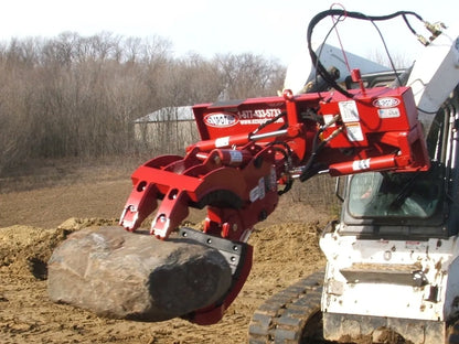 EZ Spot UR Attachment Double Cylinder Rotating Base | Model EZ-001D | 20–30 GPM | 3–5 Ton | For Skid Steer, Compact Track Loaders, Wheel Loaders, Excavators, Mini Excavators, Telehandlers & Backhoes