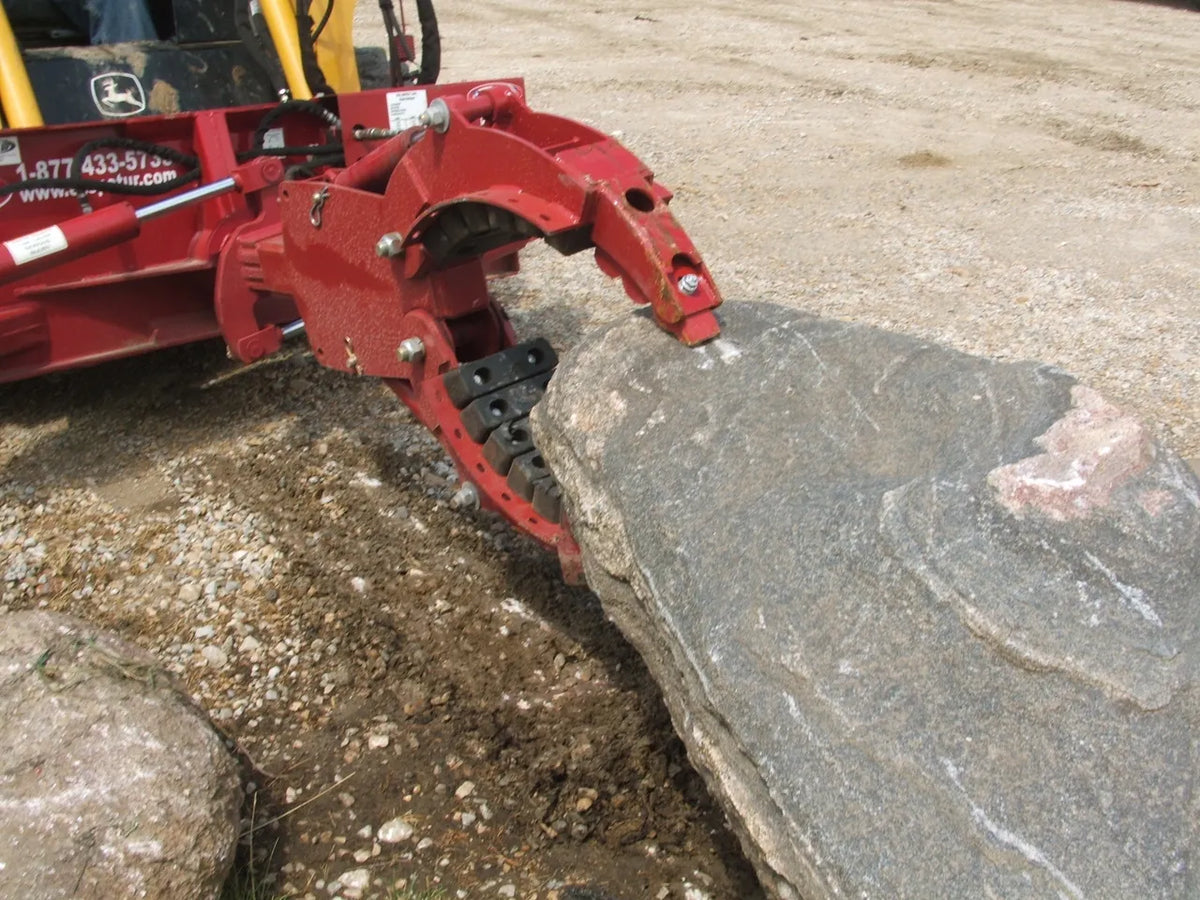 Ez Spot UR Attachment 3 Finger Rock & Tree Hand | Model EZ-0010 | 20–30 GPM | 3–5 Tons | For Skid Steer, Compact Track Loaders, Wheel Loaders, Excavators, Mini Excavators, Telehandlers & Backhoes