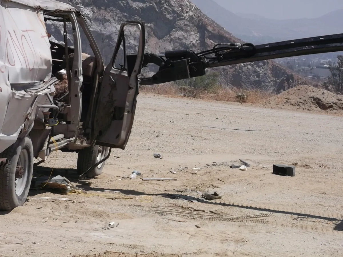 EZ Spot UR Attachment Tactical Equipment Line | Scorpion Penetrator & Bulldog Claw Series | 127° Rotating Base | Lifting Capacity 5,000 lbs | 20–30 GPM | 60–100 HP | For MRAPs, Armored Tactical Vehicles & Skid Steers