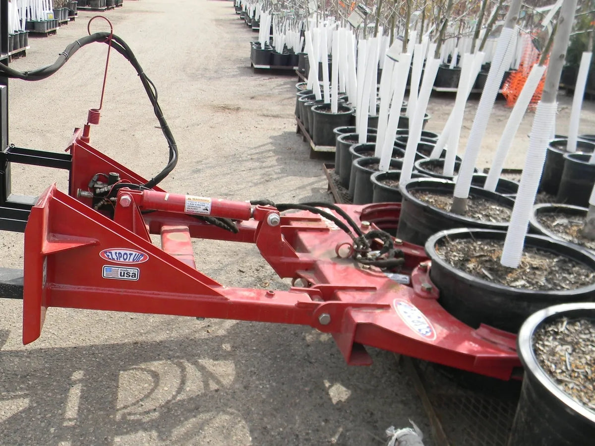 EZ Spot UR Attachment Double Pot Tool | Model EZ-2002 | Jaw Opening 24.5" | 20–30 GPM | For Skid Steer & Forklift