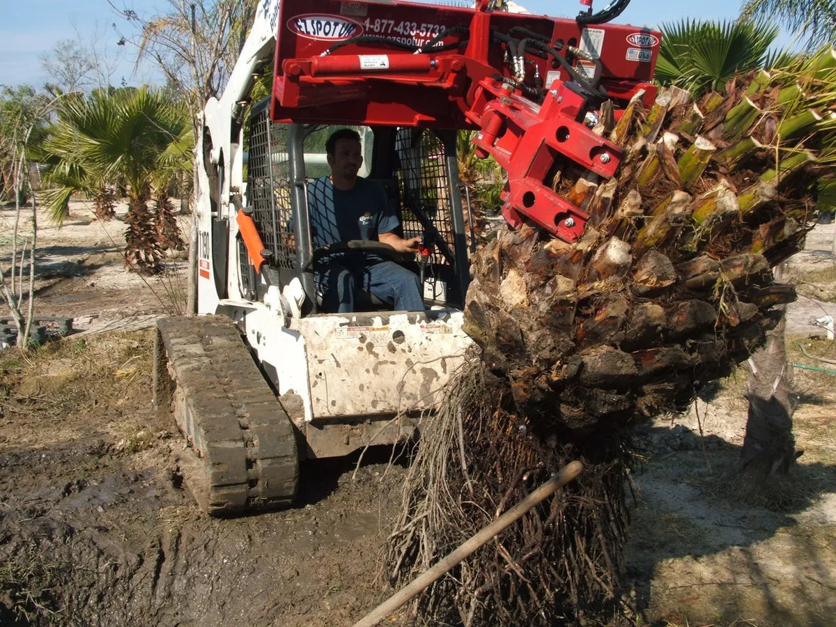 Ez Spot Ur Attachment 5 Finger Rock & Tree Hand | Model EZ-2010 | 42" Opening | 20–30 GPM | 3–5 Ton | For Skid Steer, Compact Track Loaders, Wheel Loaders, Excavators, Mini Excavators, Telehandlers & Backhoes