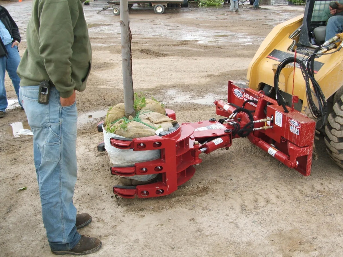 Ez Spot Ur Attachment 5 Finger Rock & Tree Hand | Model EZ-2010 | 42" Opening | 20–30 GPM | 3–5 Ton | For Skid Steer, Compact Track Loaders, Wheel Loaders, Excavators, Mini Excavators, Telehandlers & Backhoes