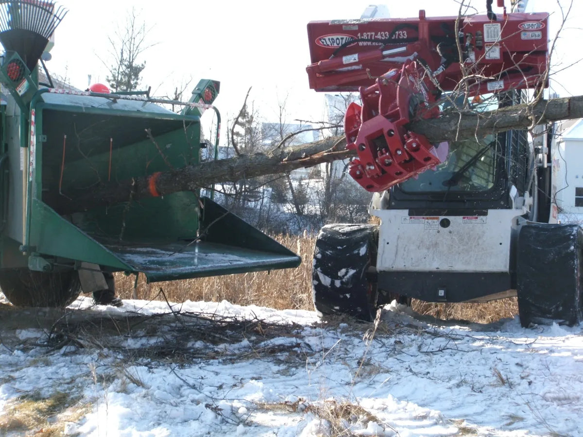 Ez Spot Ur Attachment 5 Finger Rock & Tree Hand | Model EZ-2010 | 42" Opening | 20–30 GPM | 3–5 Ton | For Skid Steer, Compact Track Loaders, Wheel Loaders, Excavators, Mini Excavators, Telehandlers & Backhoes
