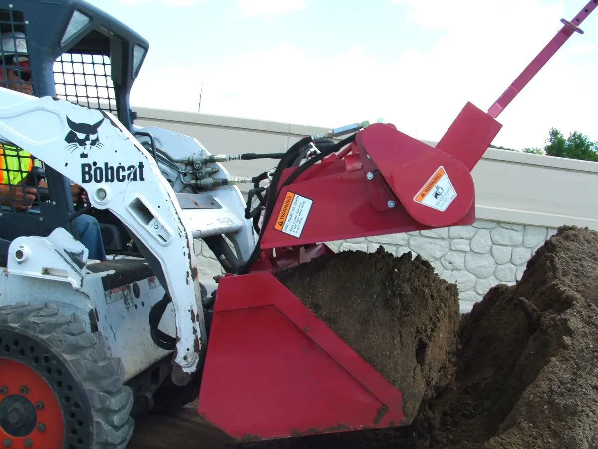 EZ Spot UR Attachment Speed Bagger | Model EZ-0013 | 20–30 GPM | 3–5 Ton | For Skid Steer, Compact Track Loaders, Wheel Loaders, Excavators, Mini Excavators, Telehandlers & Backhoes