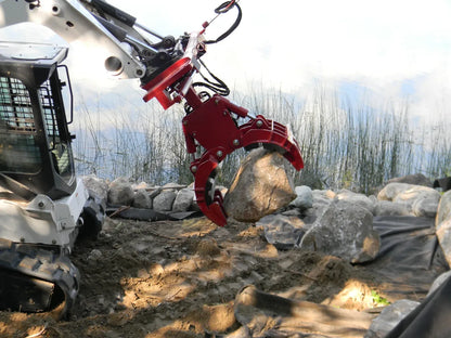 Ez Spot Ur Attachment 5 Finger Rock & Tree Hand | Model EZ-2010 | 42" Opening | 20–30 GPM | 3–5 Ton | For Skid Steer, Compact Track Loaders, Wheel Loaders, Excavators, Mini Excavators, Telehandlers & Backhoes