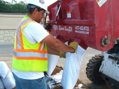 EZ Spot UR Attachment Speed Bagger | Model EZ-0013 | 20–30 GPM | 3–5 Ton | For Skid Steer, Compact Track Loaders, Wheel Loaders, Excavators, Mini Excavators, Telehandlers & Backhoes