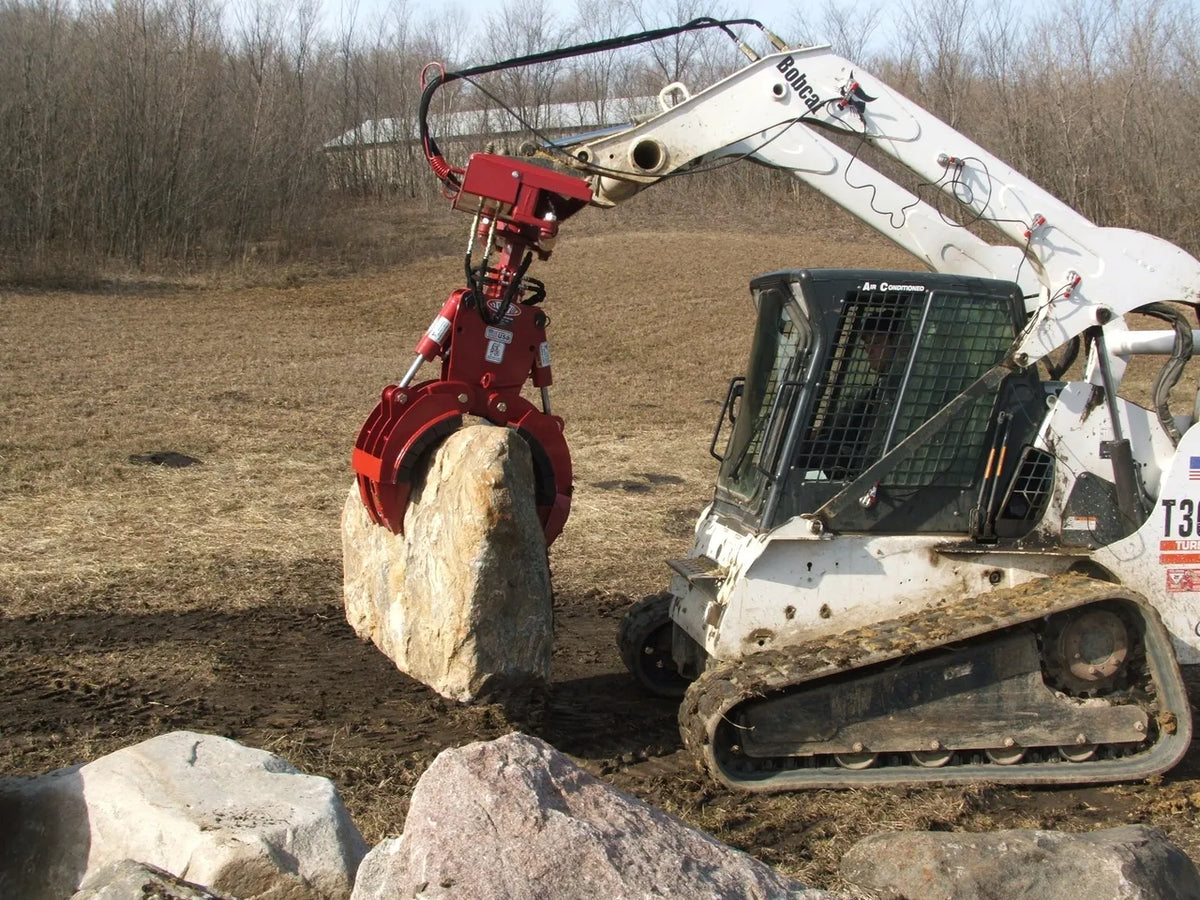 Ez Spot Ur Attachment 5 Finger Rock & Tree Hand | Model EZ-2010 | 42" Opening | 20–30 GPM | 3–5 Ton | For Skid Steer, Compact Track Loaders, Wheel Loaders, Excavators, Mini Excavators, Telehandlers & Backhoes