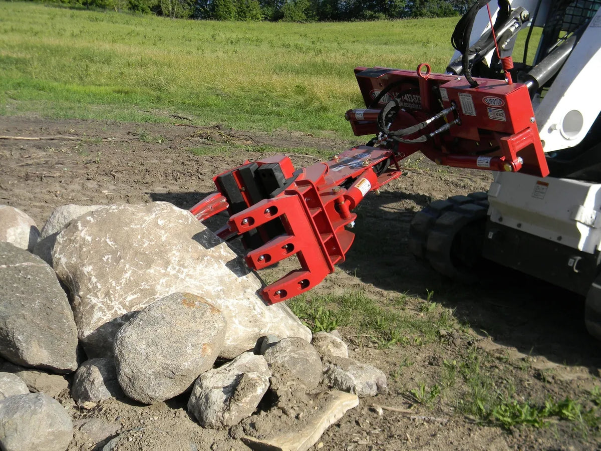 Ez Spot Ur Attachment 5 Finger Rock & Tree Hand | Model EZ-2010 | 42" Opening | 20–30 GPM | 3–5 Ton | For Skid Steer, Compact Track Loaders, Wheel Loaders, Excavators, Mini Excavators, Telehandlers & Backhoes