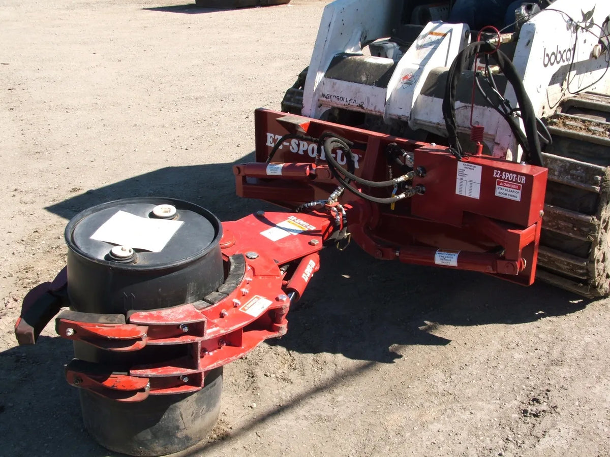 Ez Spot UR Attachment 3 Finger Rock & Tree Hand | Model EZ-0010 | 20–30 GPM | 3–5 Tons | For Skid Steer, Compact Track Loaders, Wheel Loaders, Excavators, Mini Excavators, Telehandlers & Backhoes