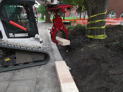 Ez Spot UR Attachment 3 Finger Rock & Tree Hand | Model EZ-0010 | 20–30 GPM | 3–5 Tons | For Skid Steer, Compact Track Loaders, Wheel Loaders, Excavators, Mini Excavators, Telehandlers & Backhoes