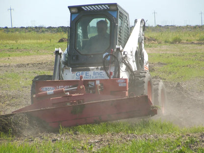 EZ Spot UR Attachment Six Way Grader Blade | Model EZ-0060 | Width 104"–108" | 20–30 GPM | 3–5 Tons | For Skid Steer, Compact Track Loaders, Wheel Loaders, Excavators, Mini Excavators, Telehandlers & Backhoes