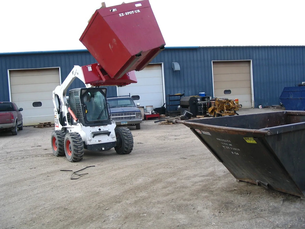 EZ Spot UR Attachment Chain Rotating Base | EZ-001C | 350° Rotation | 20–30 GPM | 3–5 Tons | For Skid Steer, Compact Track Loaders, Wheel Loaders, Excavators, Mini Excavators, Telehandlers & Backhoes