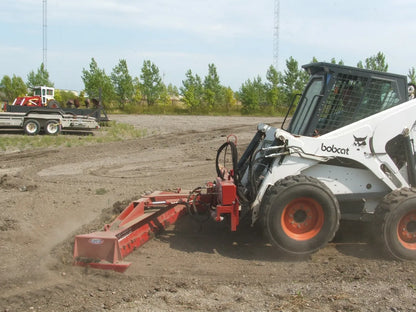EZ Spot UR Attachment Six Way Grader Blade | Model EZ-0060 | Width 104"–108" | 20–30 GPM | 3–5 Tons | For Skid Steer, Compact Track Loaders, Wheel Loaders, Excavators, Mini Excavators, Telehandlers & Backhoes