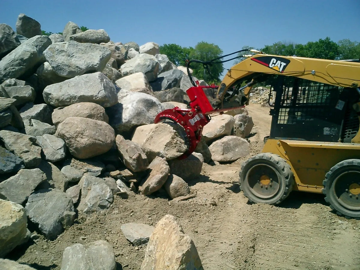 Ez Spot UR Attachment 3 Finger Rock & Tree Hand | Model EZ-0010 | 20–30 GPM | 3–5 Tons | For Skid Steer, Compact Track Loaders, Wheel Loaders, Excavators, Mini Excavators, Telehandlers & Backhoes