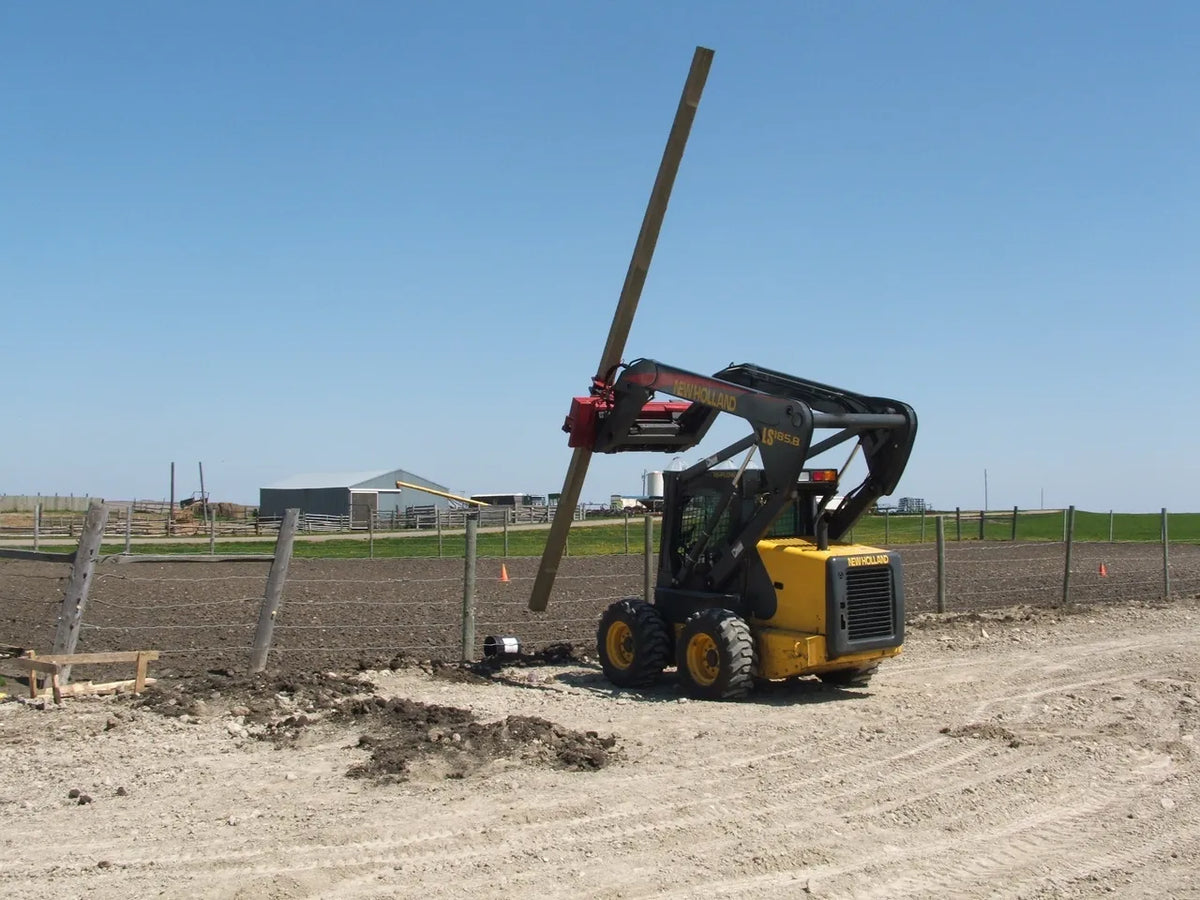 Ez Spot UR Attachment Double Pole Claw | Model EZ-0008 | Jaw Opening 14" | 20–30 GPM | 3–5 Tons | For Skid Steer, Compact Track Loaders, Wheel Loaders, Excavators, Mini Excavators, Telehandlers & Backhoes