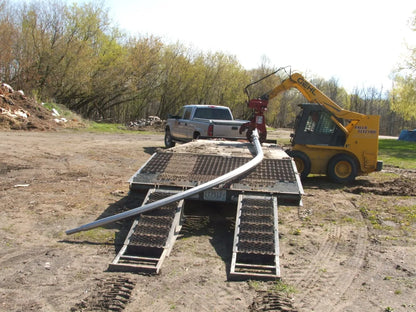 Ez Spot Ur Attachment Heavy Duty Pole Setter | Model EZ-HD08 | Jaw Opening 21" | 20–30 GPM | 3–5 Tons | For Skid Steer, Compact Track Loaders, Wheel Loaders, Excavators, Mini Excavators, Telehandlers & Backhoes