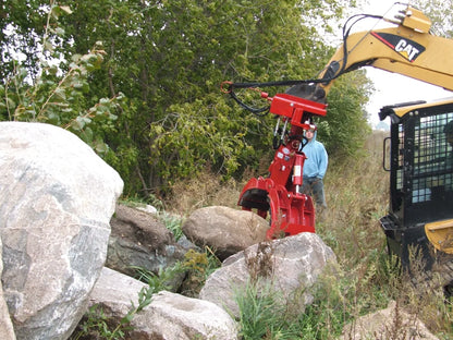 Ez Spot Ur Attachment 5 Finger Rock & Tree Hand | Model EZ-2010 | 42" Opening | 20–30 GPM | 3–5 Ton | For Skid Steer, Compact Track Loaders, Wheel Loaders, Excavators, Mini Excavators, Telehandlers & Backhoes