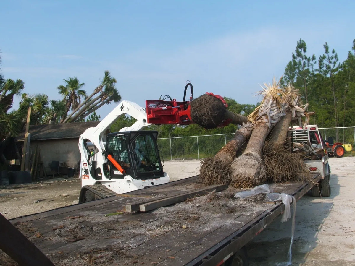 Ez Spot UR Attachment 3 Finger Rock & Tree Hand | Model EZ-0010 | 20–30 GPM | 3–5 Tons | For Skid Steer, Compact Track Loaders, Wheel Loaders, Excavators, Mini Excavators, Telehandlers & Backhoes