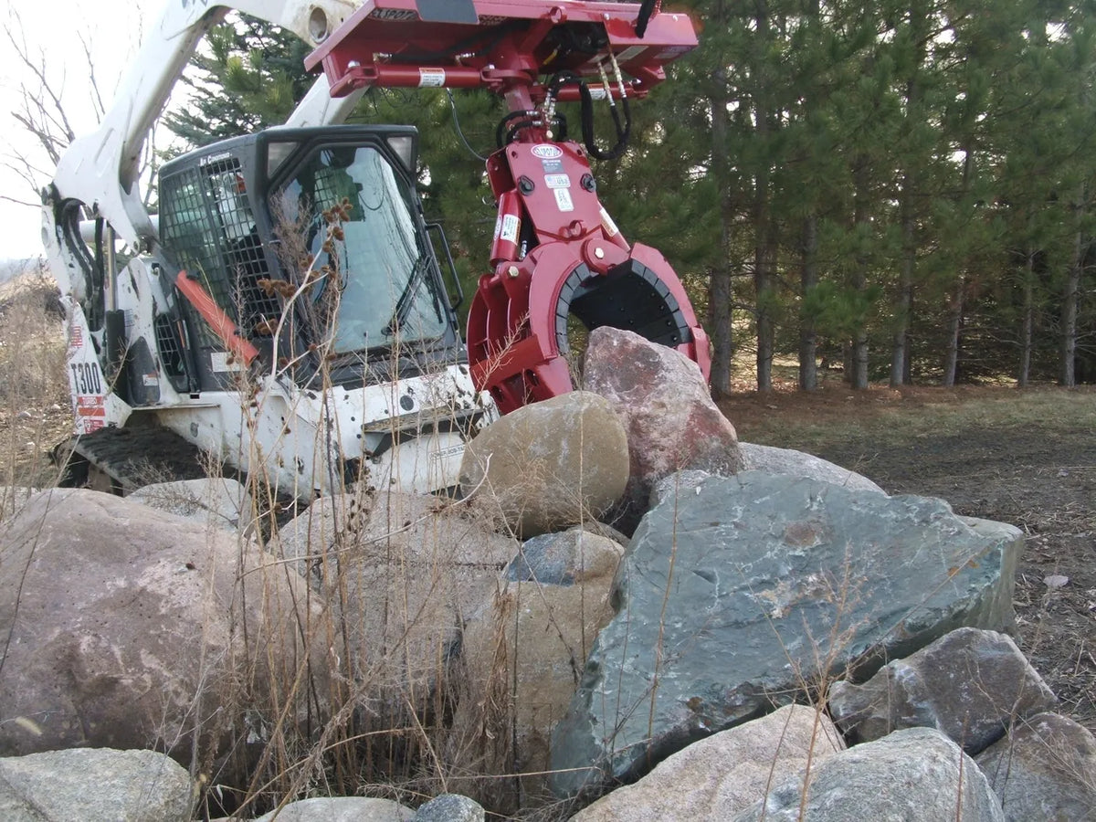Ez Spot Ur Attachment 5 Finger Rock & Tree Hand | Model EZ-2010 | 42" Opening | 20–30 GPM | 3–5 Ton | For Skid Steer, Compact Track Loaders, Wheel Loaders, Excavators, Mini Excavators, Telehandlers & Backhoes