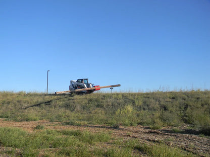 Ez Spot Ur Attachment Heavy Duty Pole Setter | Model EZ-HD08 | Jaw Opening 21" | 20–30 GPM | 3–5 Tons | For Skid Steer, Compact Track Loaders, Wheel Loaders, Excavators, Mini Excavators, Telehandlers & Backhoes