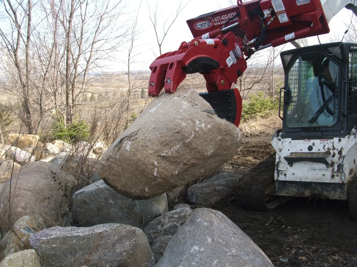 Ez Spot Ur Attachment 5 Finger Rock & Tree Hand | Model EZ-2010 | 42" Opening | 20–30 GPM | 3–5 Ton | For Skid Steer, Compact Track Loaders, Wheel Loaders, Excavators, Mini Excavators, Telehandlers & Backhoes