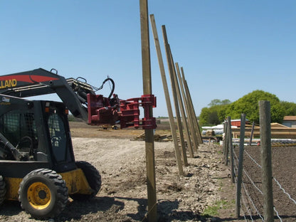 Ez Spot UR Attachment Double Pole Claw | Model EZ-0008 | Jaw Opening 14" | 20–30 GPM | 3–5 Tons | For Skid Steer, Compact Track Loaders, Wheel Loaders, Excavators, Mini Excavators, Telehandlers & Backhoes