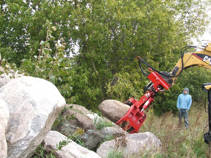 Ez Spot Ur Attachment 5 Finger Rock & Tree Hand | Model EZ-2010 | 42" Opening | 20–30 GPM | 3–5 Ton | For Skid Steer, Compact Track Loaders, Wheel Loaders, Excavators, Mini Excavators, Telehandlers & Backhoes