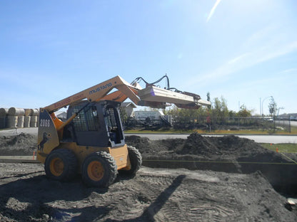 Ez Spot UR Attachment Double Pole Claw | Model EZ-0008 | Jaw Opening 14" | 20–30 GPM | 3–5 Tons | For Skid Steer, Compact Track Loaders, Wheel Loaders, Excavators, Mini Excavators, Telehandlers & Backhoes