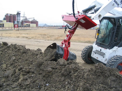 EZ Spot UR Attachment Barrel Handler | Model EZ-0002 | Jaw Opening 21"–39.5" | 20–30 GPM | 3–5 Ton | For Skid Steer, Compact Track Loaders, Wheel Loaders, Excavators, Mini Excavators, Telehandlers & Backhoes