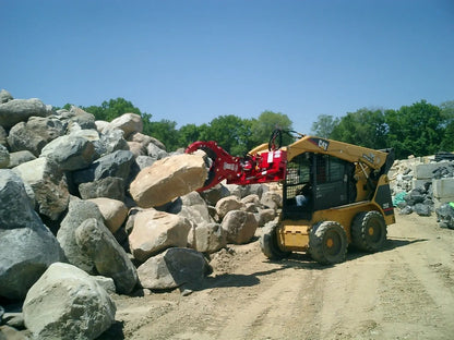 Ez Spot UR Attachment 3 Finger Rock & Tree Hand | Model EZ-0010 | 20–30 GPM | 3–5 Tons | For Skid Steer, Compact Track Loaders, Wheel Loaders, Excavators, Mini Excavators, Telehandlers & Backhoes