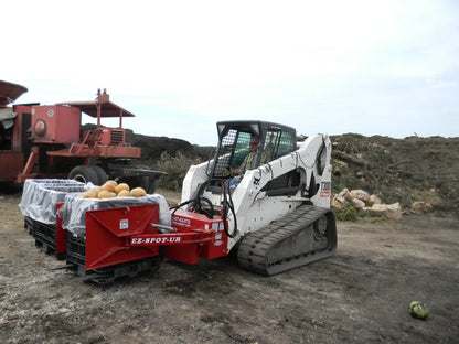 Ez Spot UR Attachment Clamping Fork Tool | Model EZ-1015 | Fork Lengths 42", 48" & 60" | Opening 52" | 20–30 GPM | 3–5 Tons | For Skid Steer, Compact Track Loaders, Wheel Loaders, Excavators, Mini Excavators, Telehandlers & Backhoes