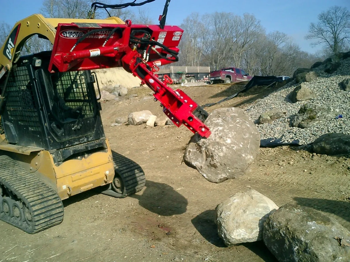 EZ Spot UR Attachment Double Cylinder Rotating Base | Model EZ-001D | 20–30 GPM | 3–5 Ton | For Skid Steer, Compact Track Loaders, Wheel Loaders, Excavators, Mini Excavators, Telehandlers & Backhoes