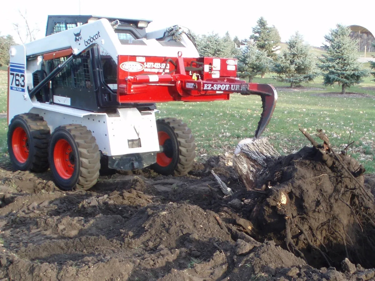 Ez Spot UR Attachment Rock and Root Pick | Model EZ-0012 | Length 48" | 20–30 GPM | 3–5 Ton | For Skid Steer, Compact Track Loaders, Wheel Loaders, Excavators, Mini Excavators, Telehandlers & Backhoes