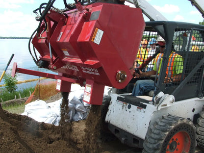 EZ Spot UR Attachment Speed Bagger | Model EZ-0013 | 20–30 GPM | 3–5 Ton | For Skid Steer, Compact Track Loaders, Wheel Loaders, Excavators, Mini Excavators, Telehandlers & Backhoes