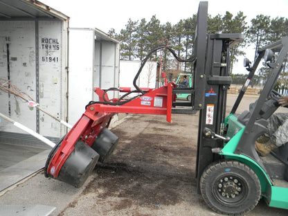 EZ Spot UR Attachment Double Pot Tool | Model EZ-2002 | Jaw Opening 24.5" | 20–30 GPM | For Skid Steer & Forklift