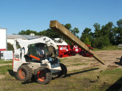 Ez Spot UR Attachment Double Pole Claw | Model EZ-0008 | Jaw Opening 14" | 20–30 GPM | 3–5 Tons | For Skid Steer, Compact Track Loaders, Wheel Loaders, Excavators, Mini Excavators, Telehandlers & Backhoes
